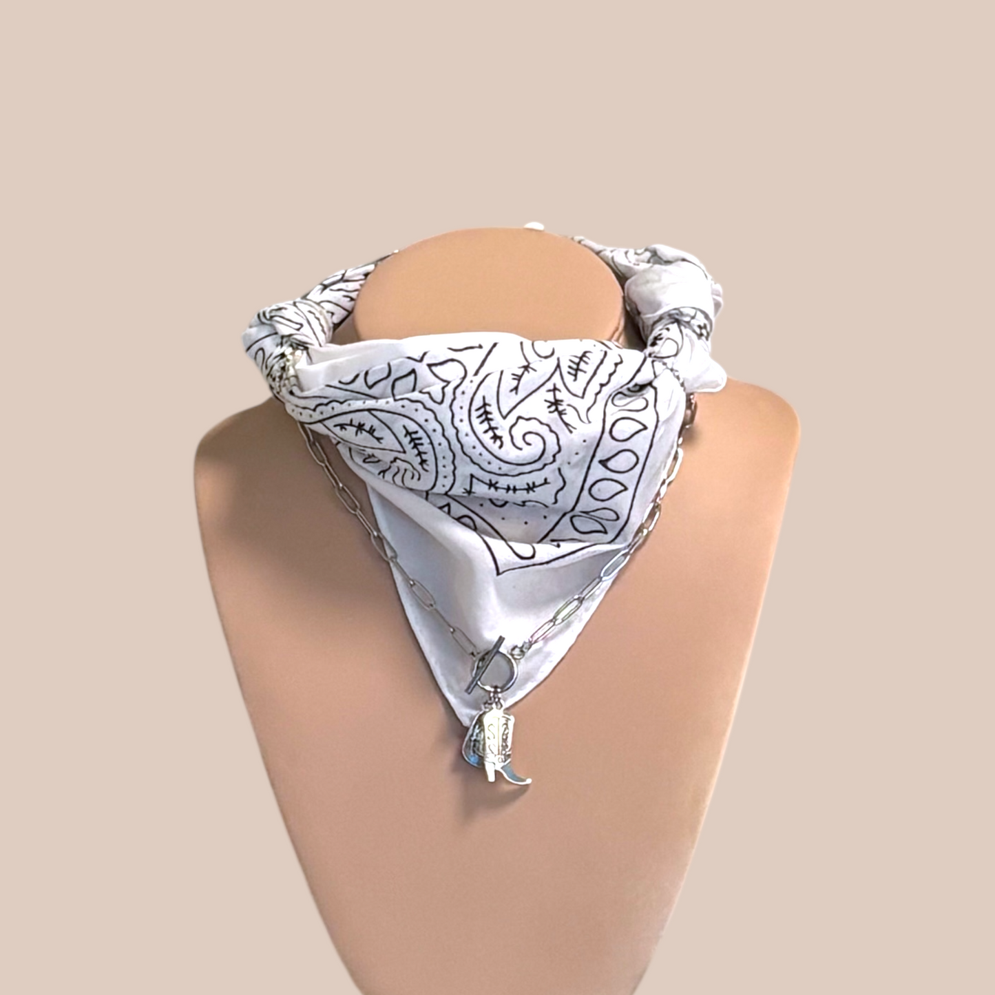 Bandanna cowboy necklaces