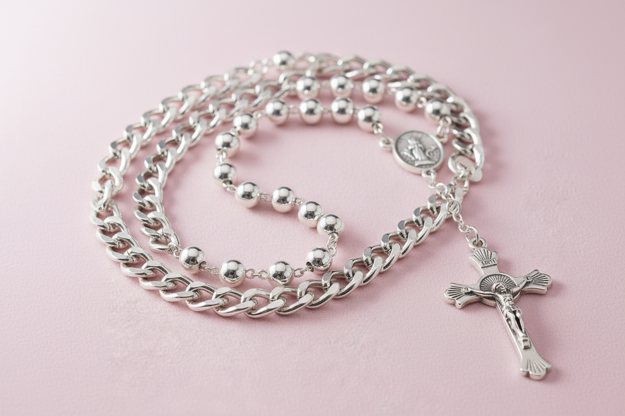 Cadenas y Rosarios Plata 925