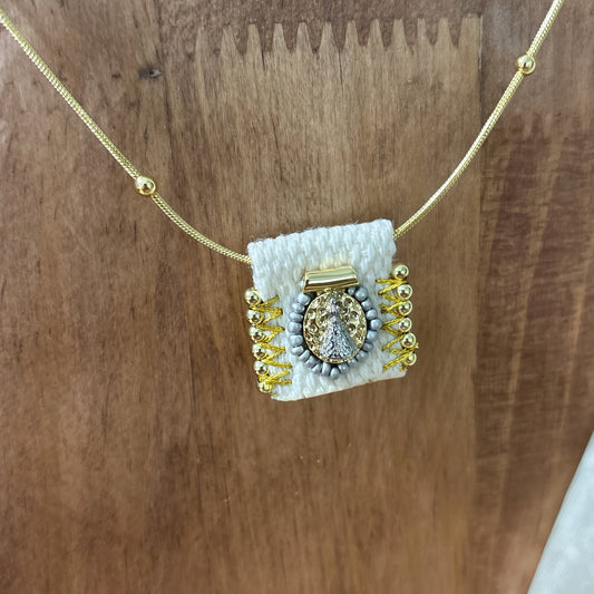 Mary Scapulary Necklaces - Lizi Yarce Accesories