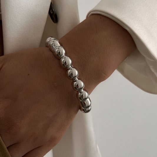 Bangle chic hip hop simple Style solid - Lizi Yarce Accesories