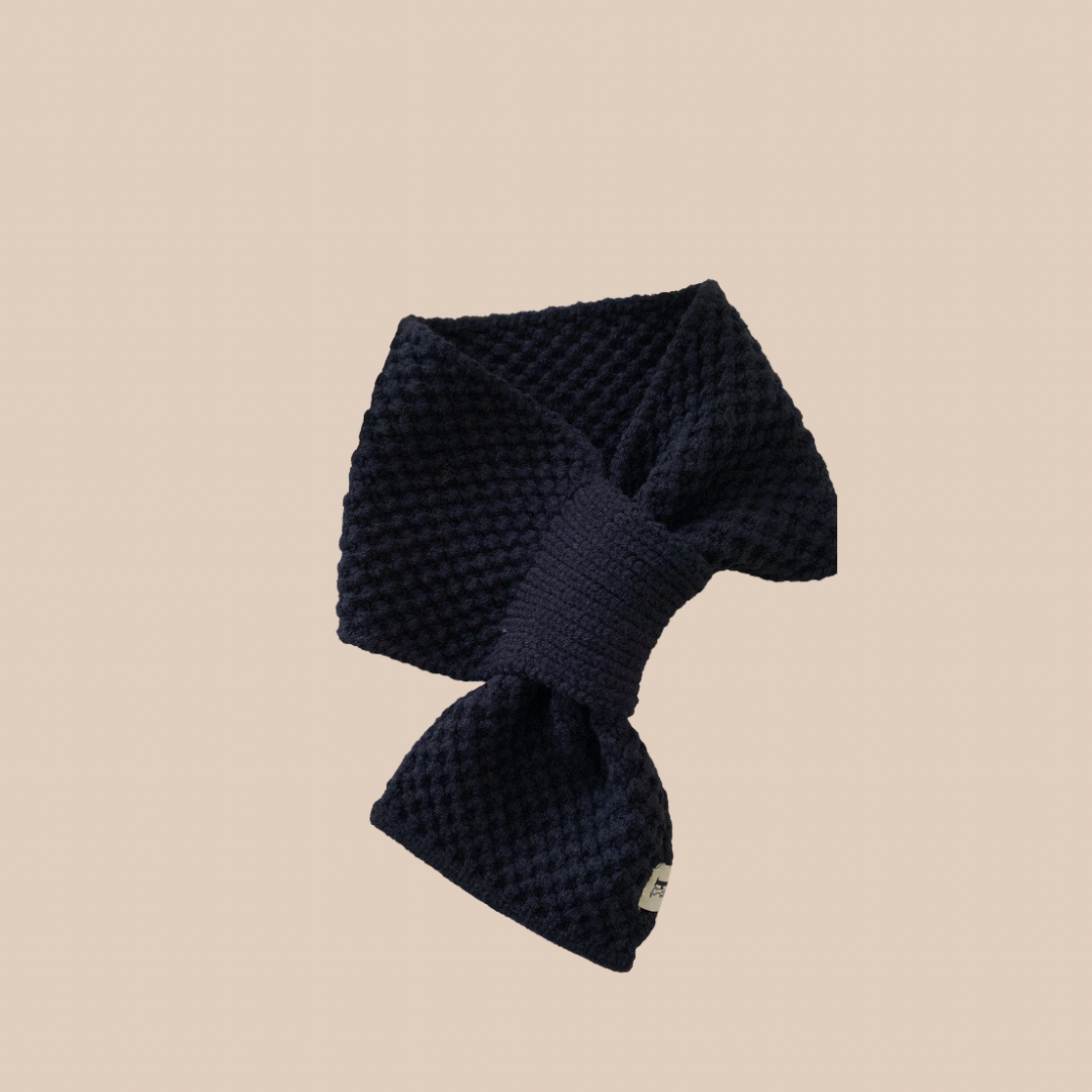 Women simple Korean style Black scarf - Lizi Yarce Accesories