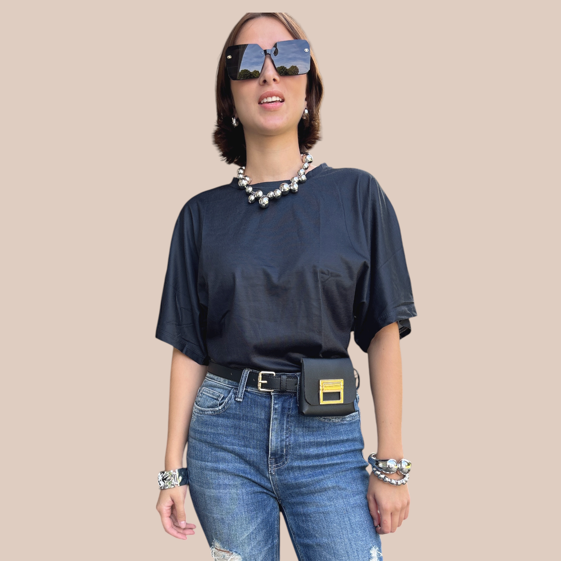 Adorable belt with bag - Lizi Yarce Accesories