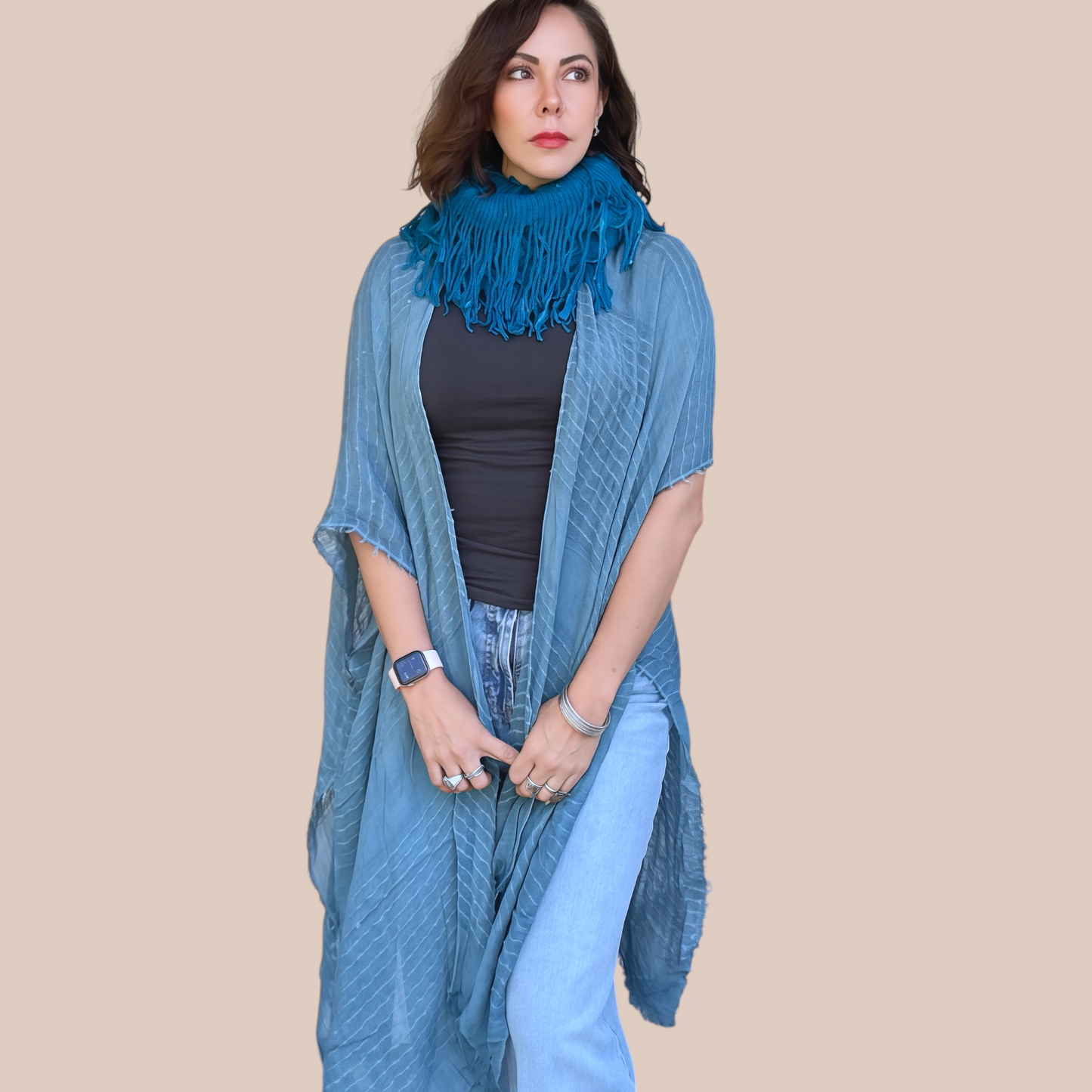 Lecey cover up or Ensemble blue