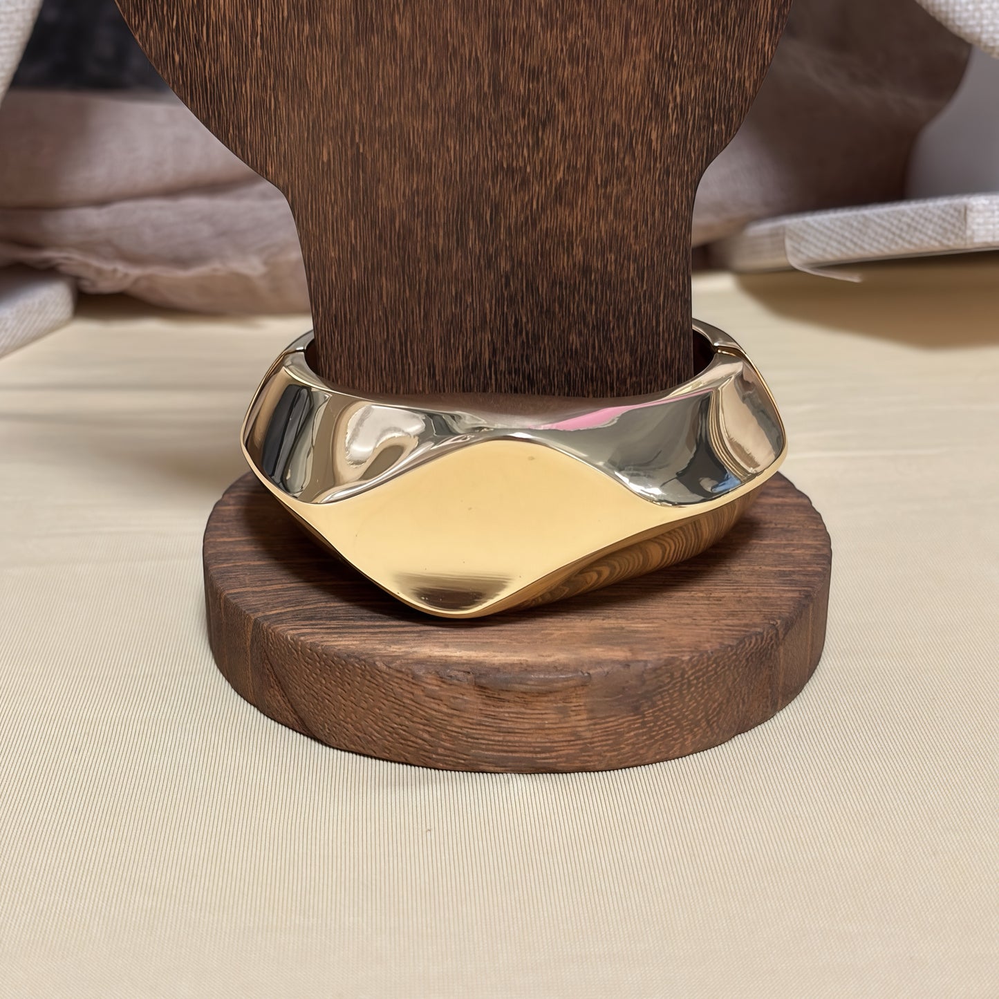 Bangle chic hip hop simple Style solid - Lizi Yarce Accesories