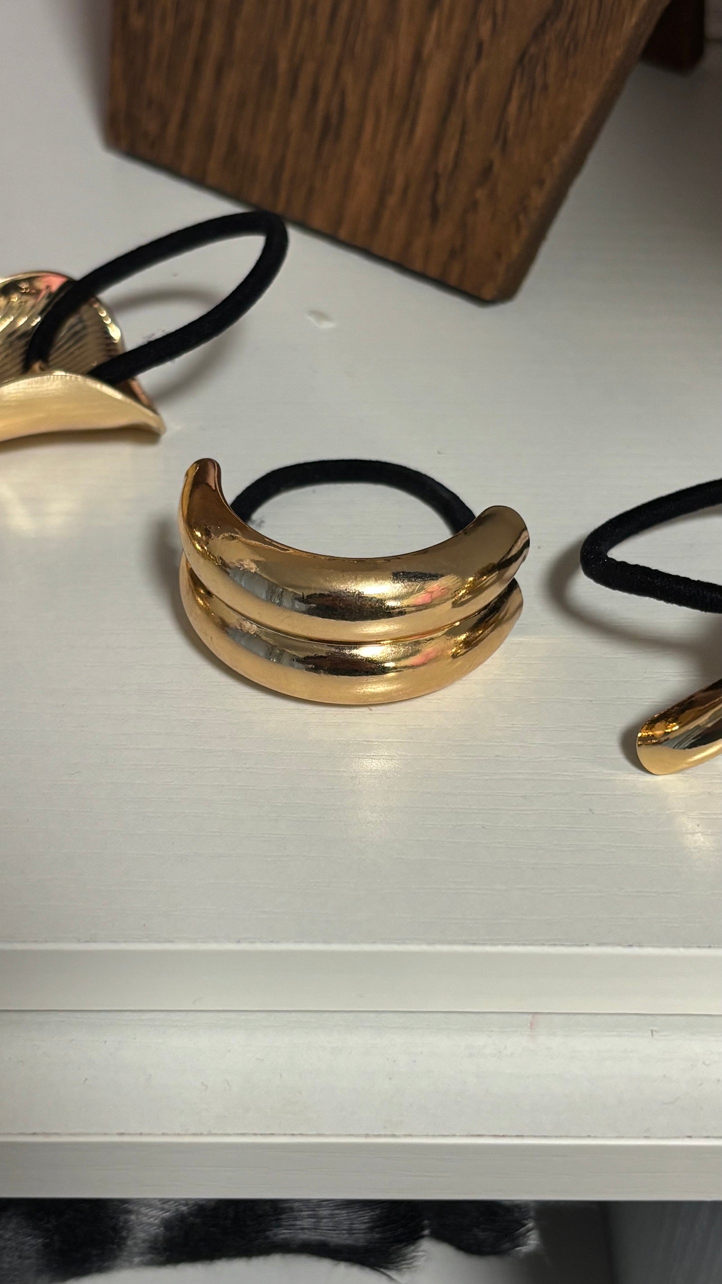 women korean style geometric metal hair tie (Copia) - Lizi Yarce Accesories