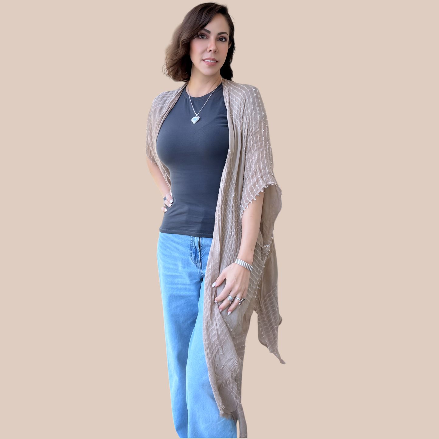 Lecey cover up or Ensemble Beige