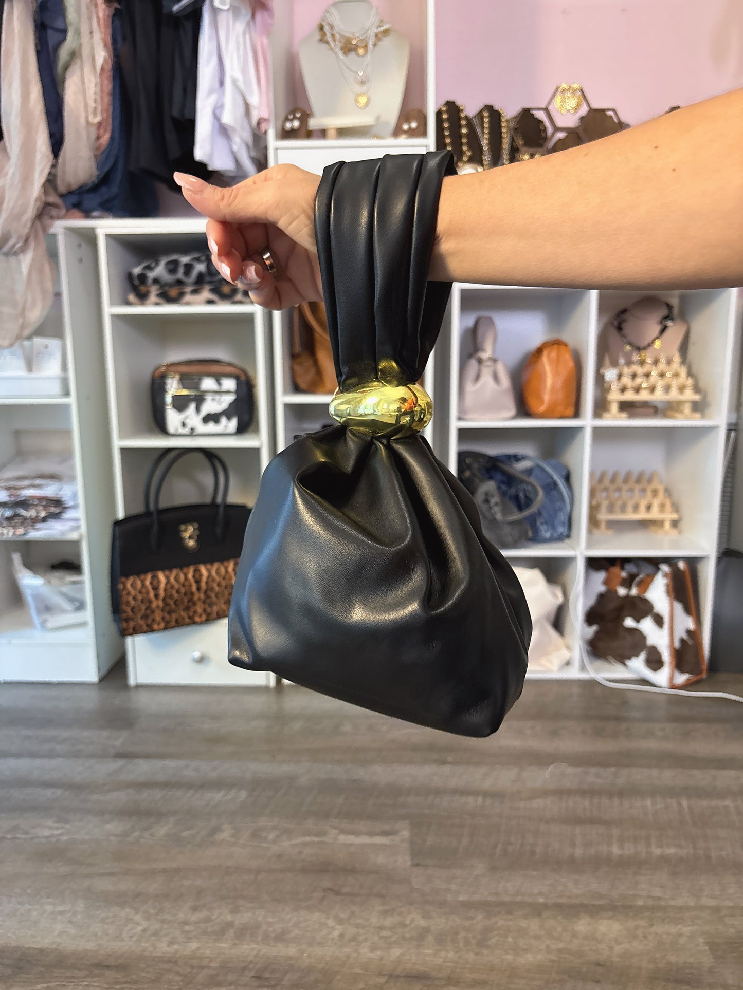 Women’s small Bag Cylinder unique style - Lizi Yarce Accesories