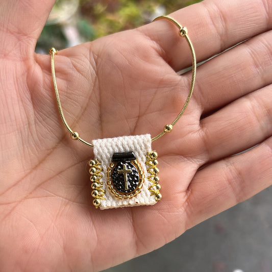 Cross Scapulary Necklaces - Lizi Yarce Accesories