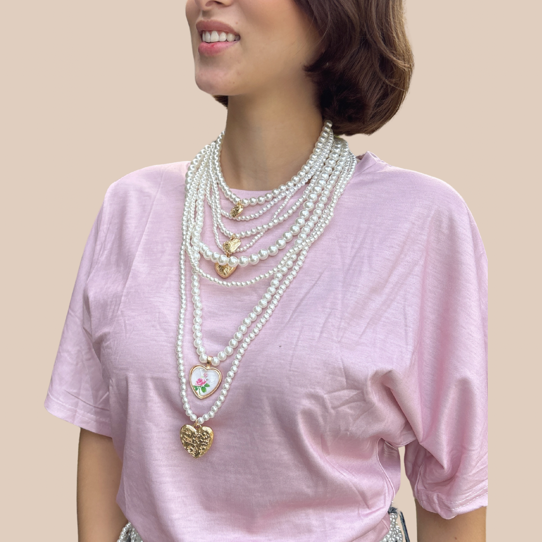 Tshirt Korean Style Casual pink