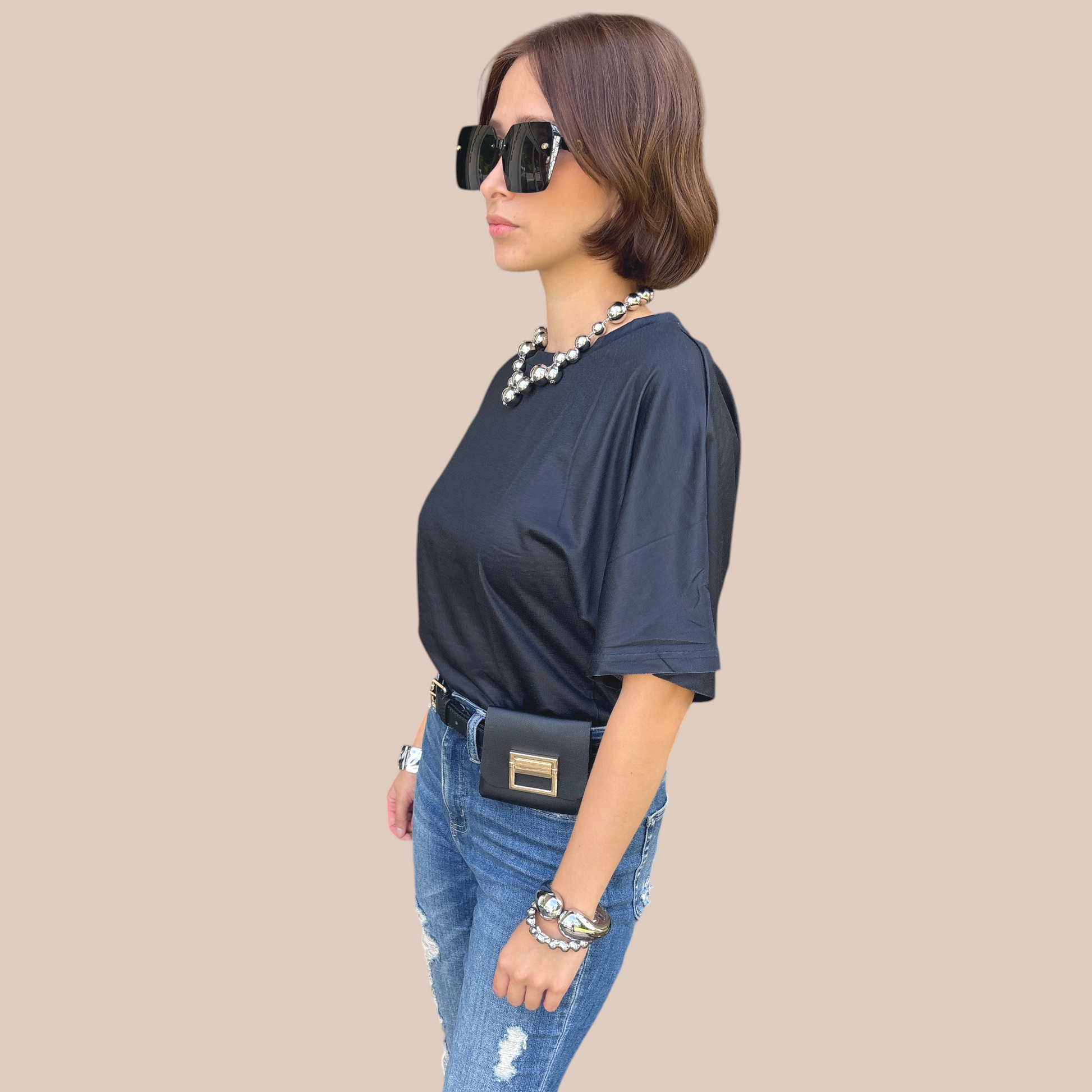 Adorable belt with bag - Lizi Yarce Accesories
