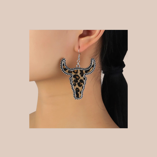 Bull head chandler Earrings