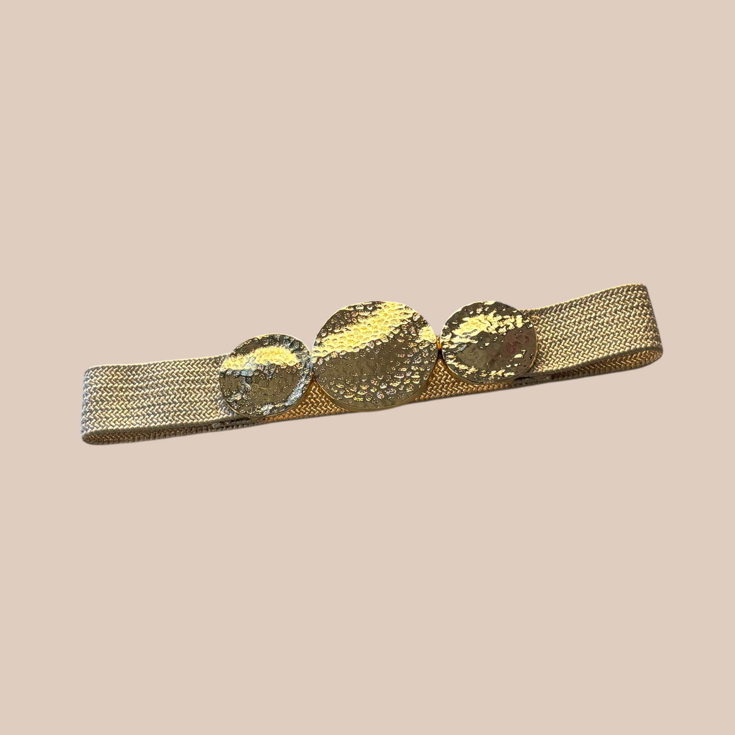 New Pp Stra Woven Square Buckle Fashion Casual Belt