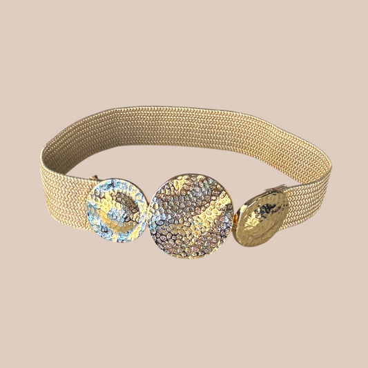 New Pp Stra Woven Square Buckle Fashion Casual Belt