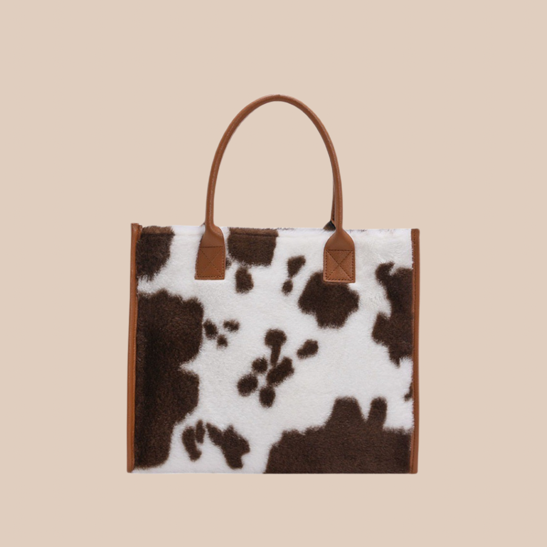 Women classic cow purse medium - Lizi Yarce Accesories