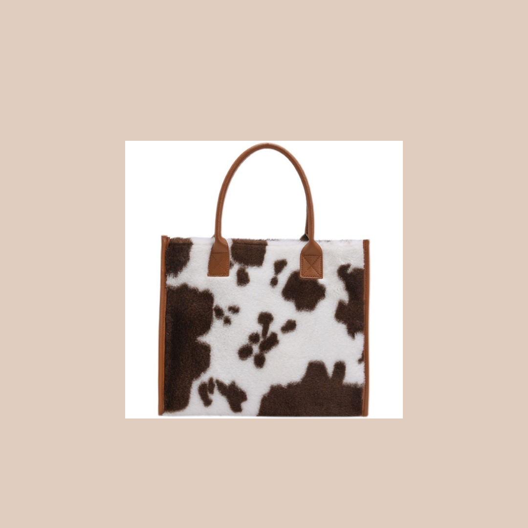 Women classic cow purse medium - Lizi Yarce Accesories