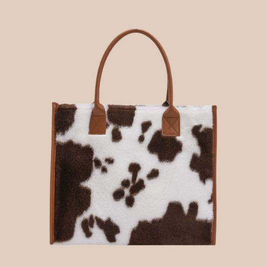 Women classic cow purse medium - Lizi Yarce Accesories