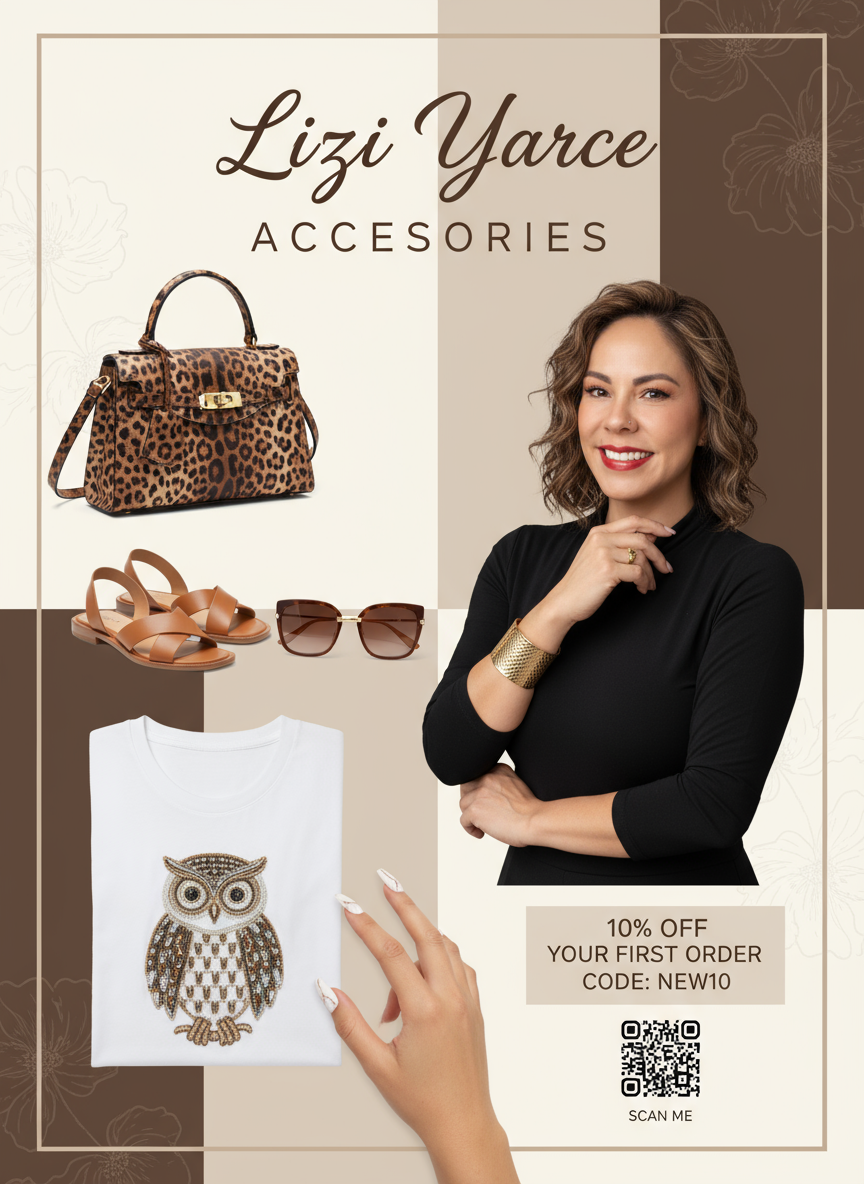 Portada Lizi Yarce Accesories con foto